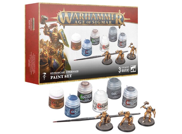 Stormcast Eternals Paint Set Warhammer Age of Sigmar 