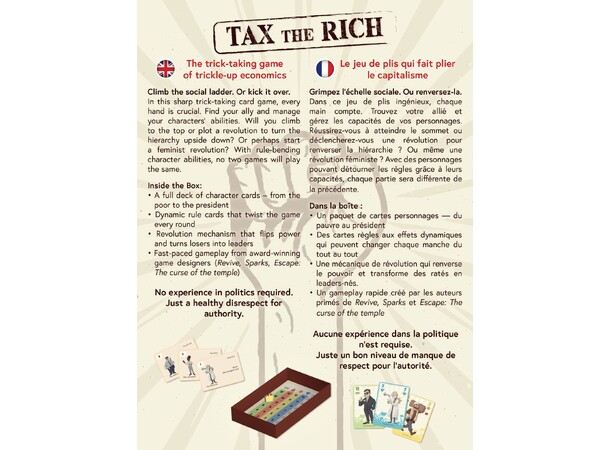 Tax the Rich Kortspil 