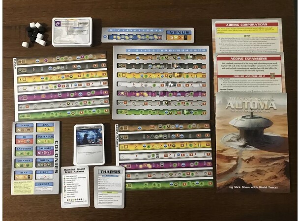 Terraforming Mars Automa Expansion Ekspansion til Terraforming Mars 
