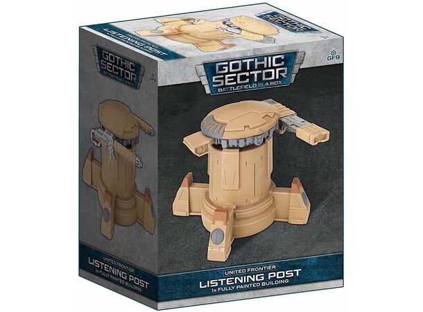 Terrain Listening Post Battlefield in a Box - Gothic Sector 