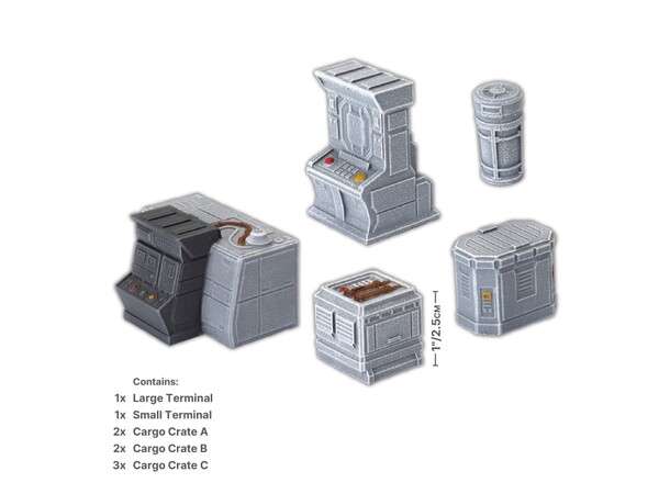 Terræn Rebel Outpost Scatter Terrain Battlefield in a Box - Galactic Warzones 