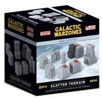 Terræn Rebel Outpost Scatter Terrain Battlefield in a Box - Galactic Warzones
