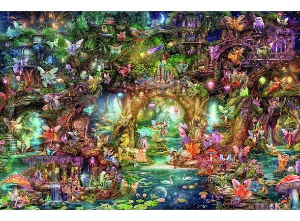 The Hidden World of Fairies 4000 brikker Puslespil - Ravensburger Puzzle 