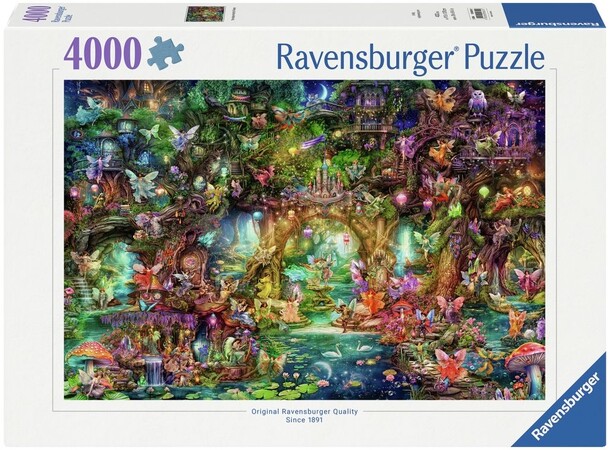 The Hidden World of Fairies 4000 brikker Puslespil - Ravensburger Puzzle 
