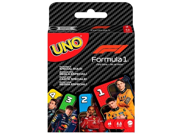 UNO Formula 1 Kortspil 