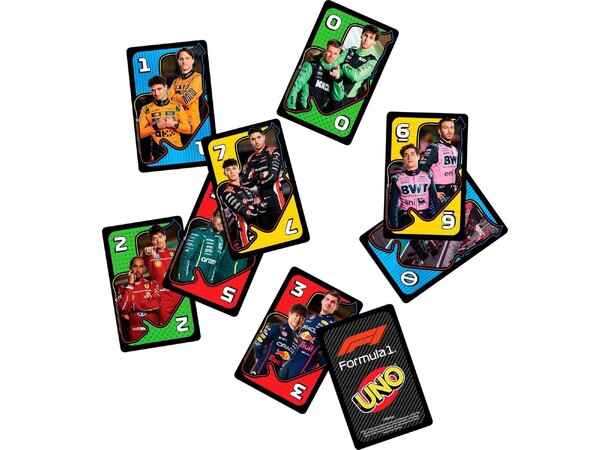 UNO Formula 1 Kortspil 