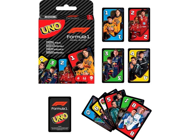 UNO Formula 1 Kortspil 