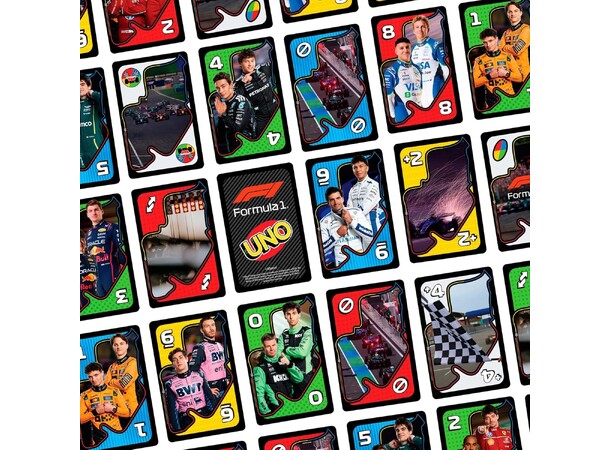 UNO Formula 1 Kortspil 