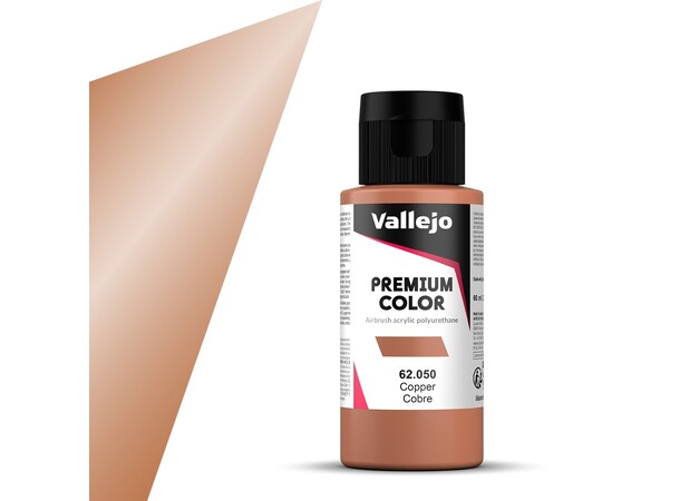 Vallejo Premium Kobber 60 ml Premium Airbrush Color 