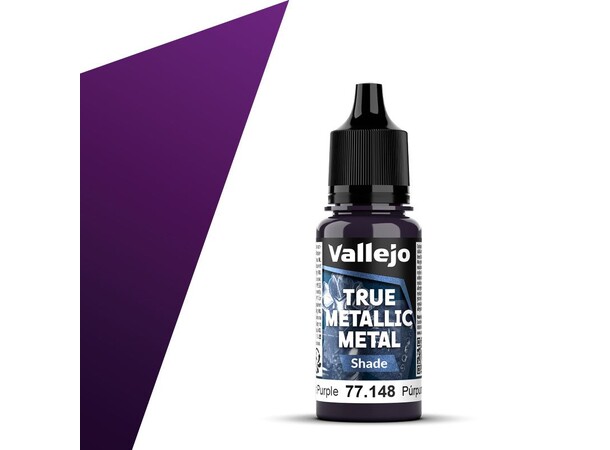 Vallejo True Metallic Shade Amethyst Purple - True Metallic Metal 