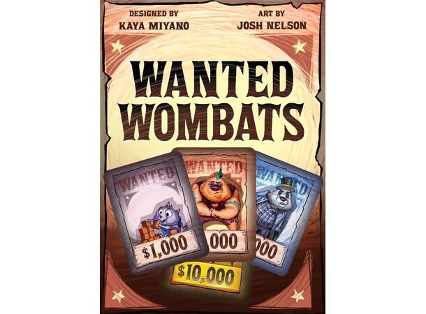Wanted Wombats Kortspil 