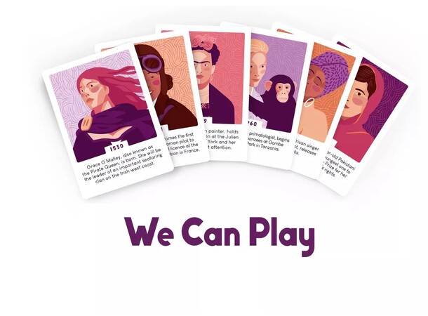 We Can Play Kortspil Women Who Changed the World 