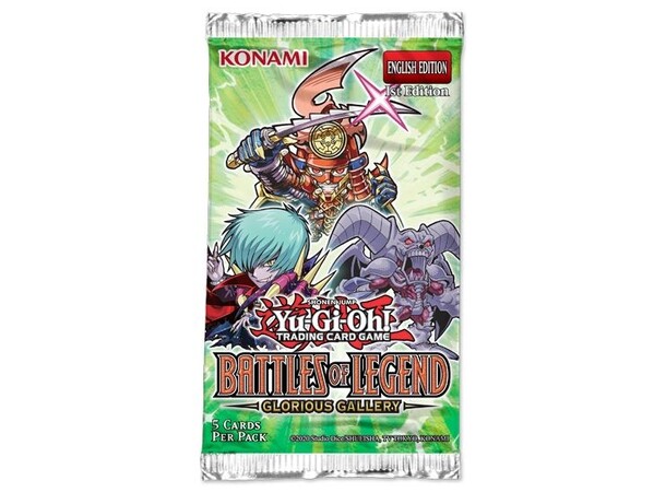 Yu-Gi-Oh Battle of Legends Booster Glorious Gallery 