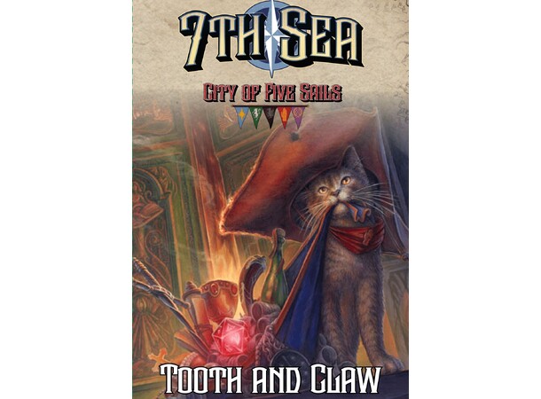 7th Sea City of Five Sails Tooth & Claw Ekspansion 7th Sea City of Five Sails 