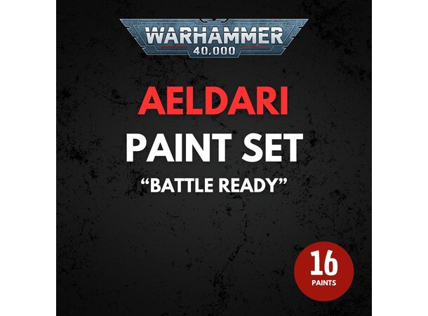 Aeldari Paint Set Warhammer 40K - Battle Ready 