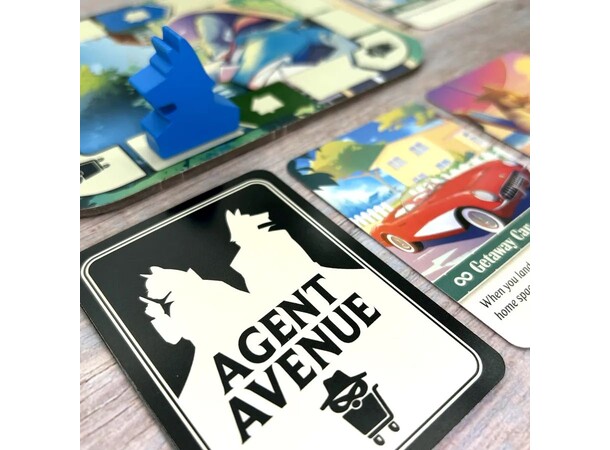 Agent Avenue Brætspil - Engelsk 