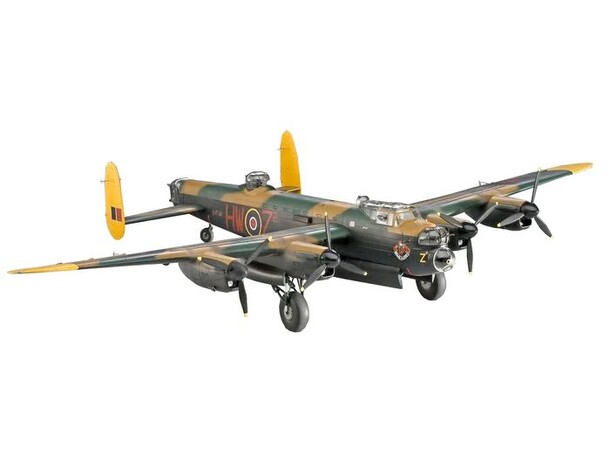 Avro Lancaster Mk.I/III Startpakke Revell 1:72 byggesæt 