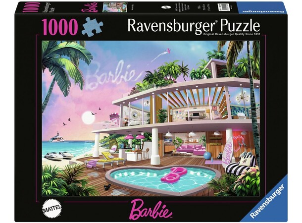 Barbie Malibu 1000 brikker Puslespil Ravensburger puslespil 