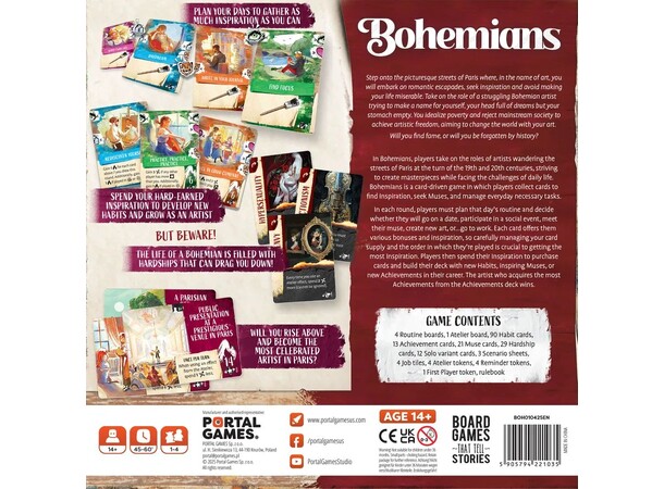Bohemians Brætspil 