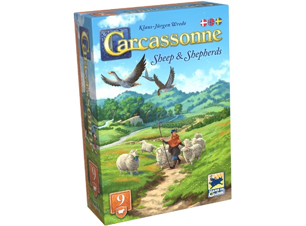 Carcassonne Sheep & Shepherds Expansion Dansk udgave 