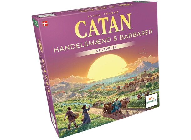 Catan Udvidelse Handelsmænd 2-4 Handelsmænd & Barbarer - Dansk udgave 