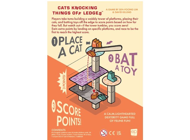 Cats Knocking Things Off Ledges Brætspil 