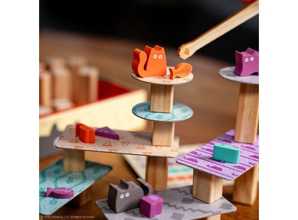 Cats Knocking Things Off Ledges Brætspil 
