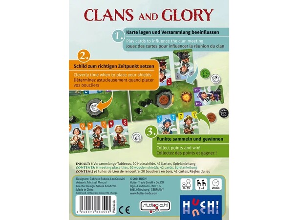 Clans & Glory Brætspil 