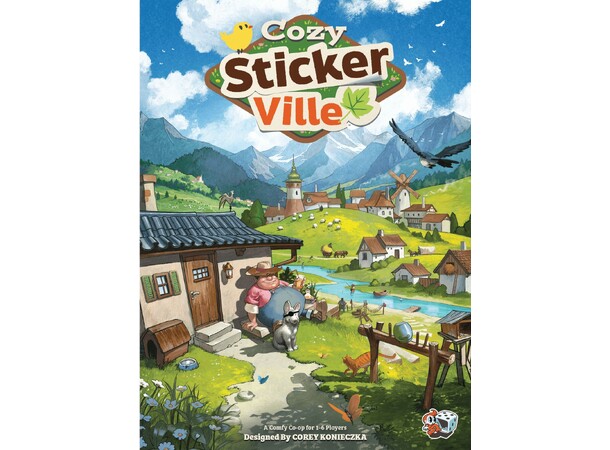 Cozy Stickerville Brætspil 