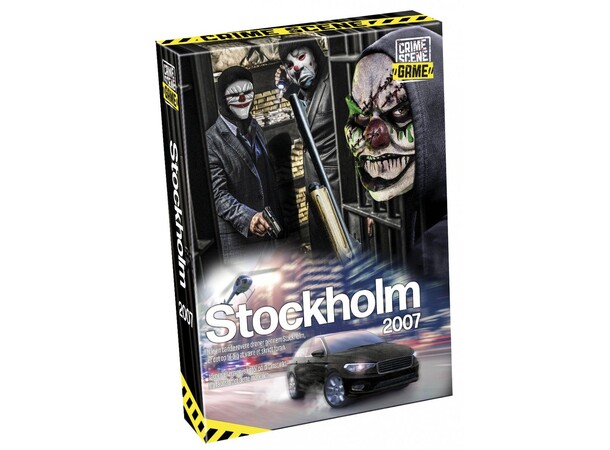 Crime Scene Stockholm 2007 Brætspil Dansk udgave 
