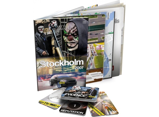 Crime Scene Stockholm 2007 Brætspil Dansk udgave 