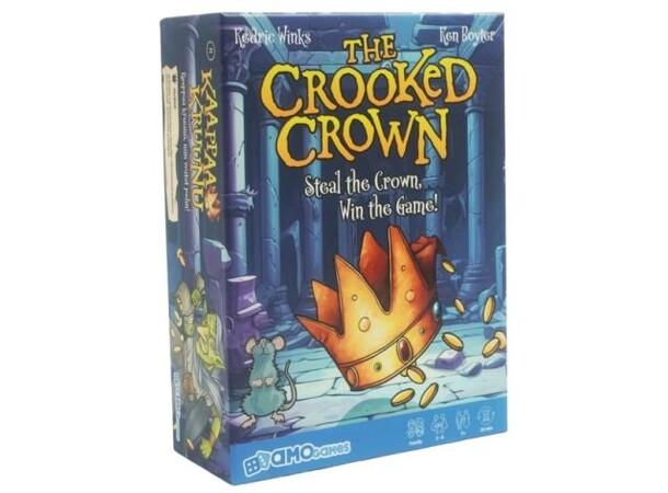 Crooked Crown Brætspil Dansk udgave 