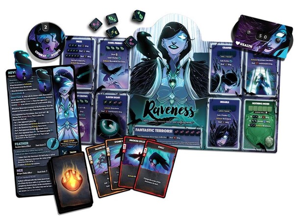 Dice Throne Raveness Hero Pack Udvidelse til Dice Throne 
