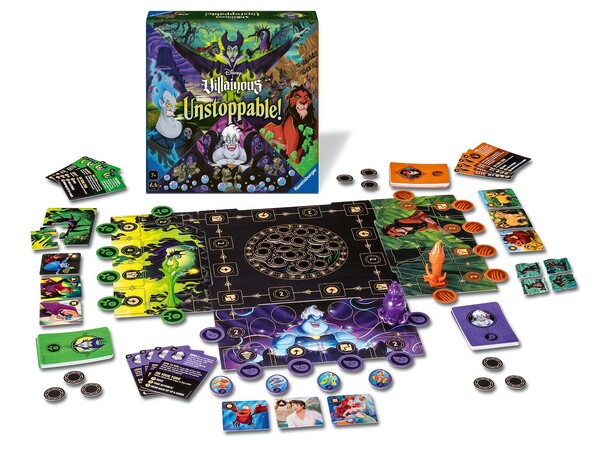 Disney Villainous Unstoppable Brætspil 