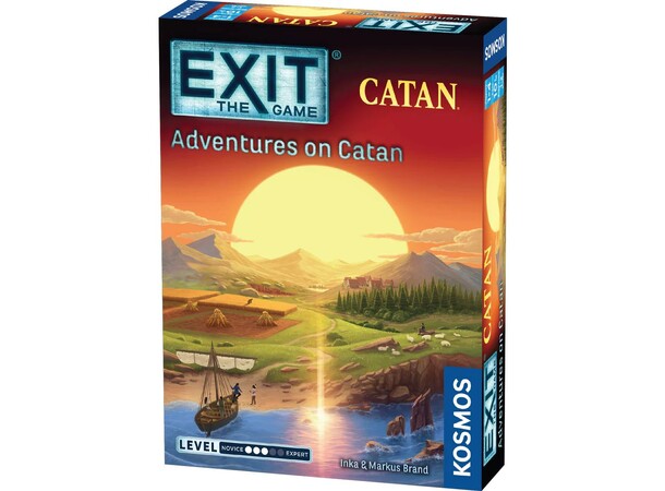 EXIT Adventures on Catan Kortspil 