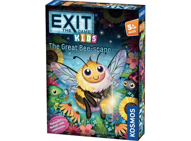 EXIT Kids The Great Bee-scape Brætspil 