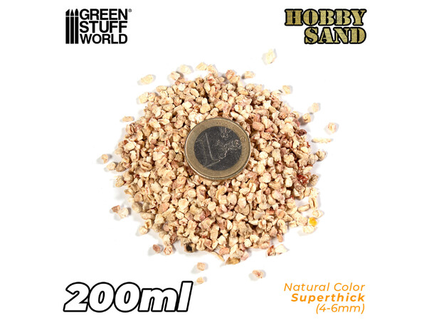 Extra Thick Hobby Sand - Natural 200ml Green Stuff World 
