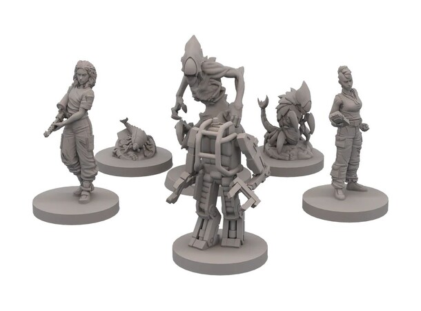 Final Girl Into the Void Miniatures Ekspansion til Final Girl 