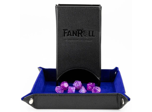 Fold Up Dice Tower - Sort Fanroll 
