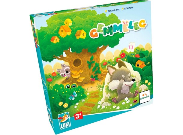 Gemmeleg Brætspil Dansk udgave 
