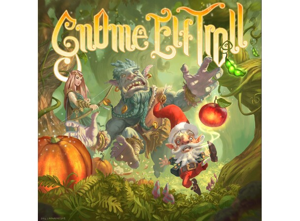 Gnome Elf Troll Brætspil Danske regler 