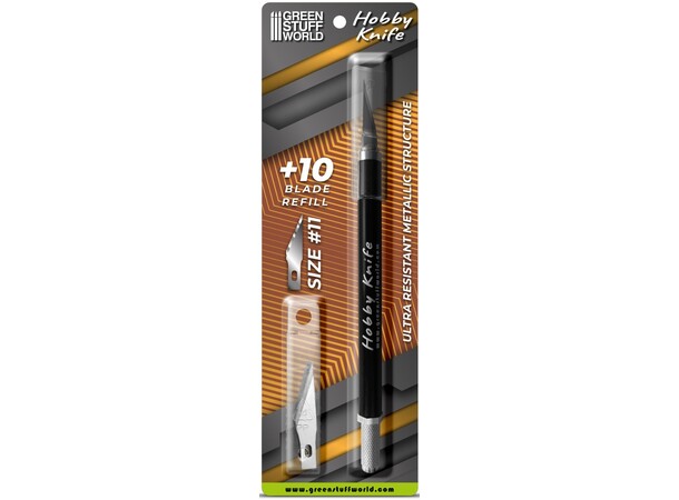 Hobby Knife (med 10 ekstra klinger) Green Stuff World 