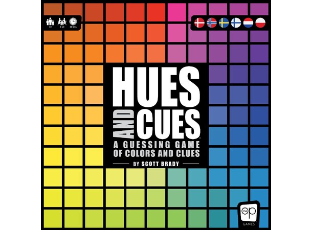 Hues and Cues Brætspil - Dansk Dansk udgave 