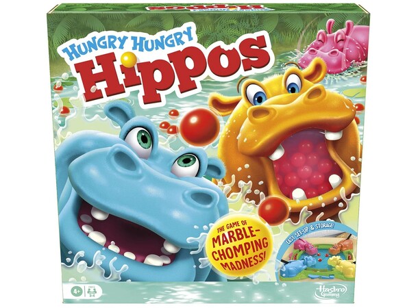 Hungry Hungry Hippos Brætspil 