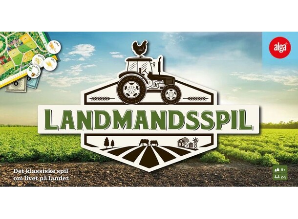 Landmandsspil Brætspil Dansk udgave 