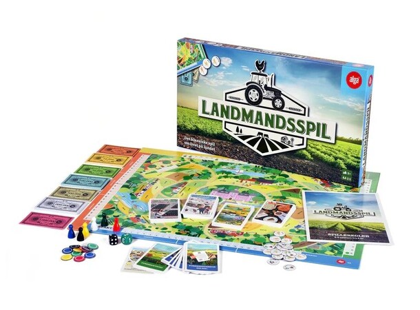 Landmandsspil Brætspil Dansk udgave 