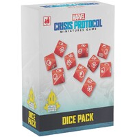 Marvel Crisis Protocol Dice Set (2025) Ekstra terningsæt - 10 terninger (2025)