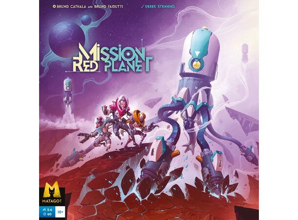 Mission Red Planet Brætspil Third Edition 