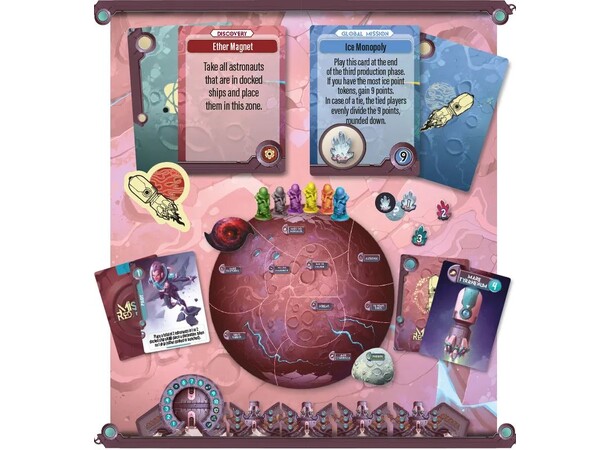 Mission Red Planet Brætspil Third Edition 