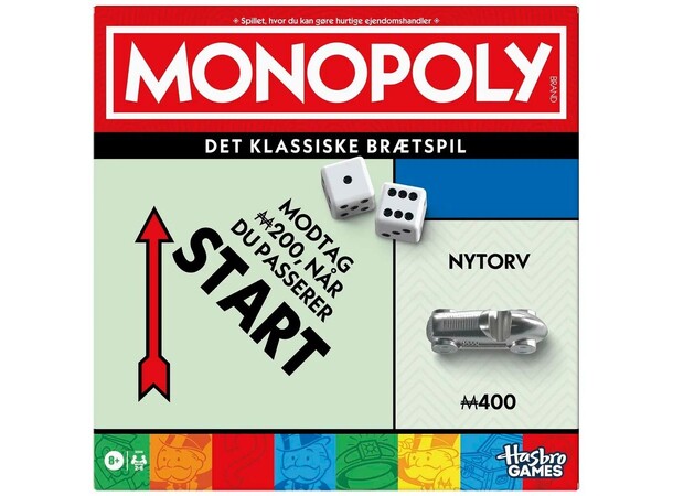 Monopoly Brætspil Dansk udgave 